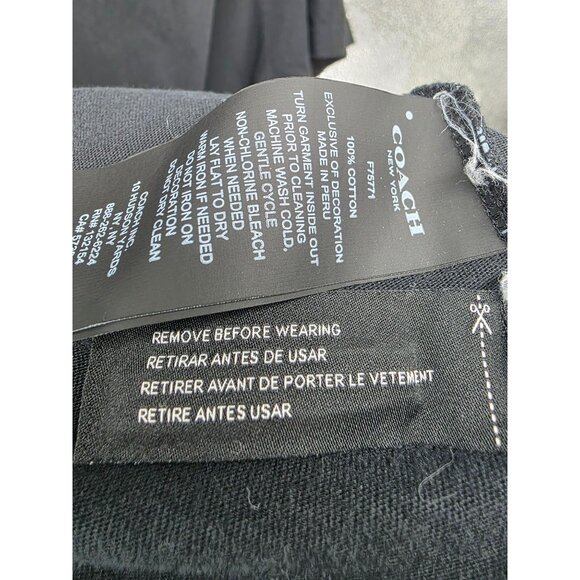 RARE Coach New York Chelsea T Shirt Skull Tattoo Print Men's Small HTF - Picture 7 of 7